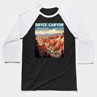 Bryce Canyon National Park Baseball T-Shirt